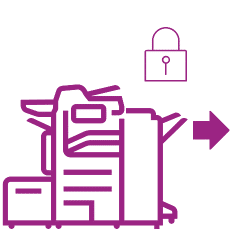Altalink-Schloss Grafik violett Altalink-Schloss Grafik violett