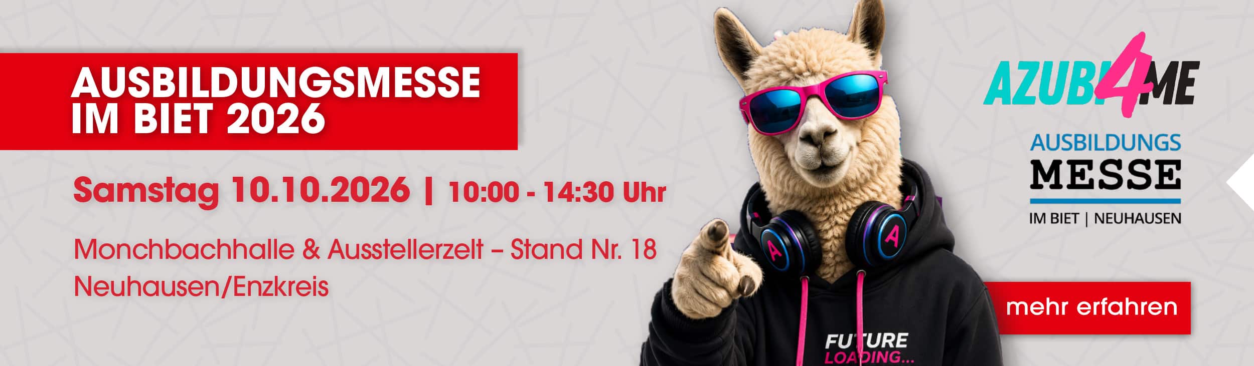 Dörwang GmbH - Headergrafik - Karriere - Azubimesse im Biet Dörwang GmbH - Headergrafik - Karriere - Azubimesse im Biet